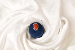 Elma Aqeeq Ring Red