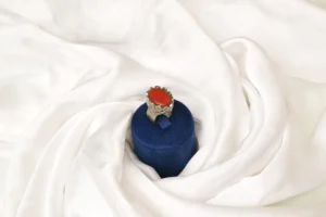 Red Elma Aqeeq Ring